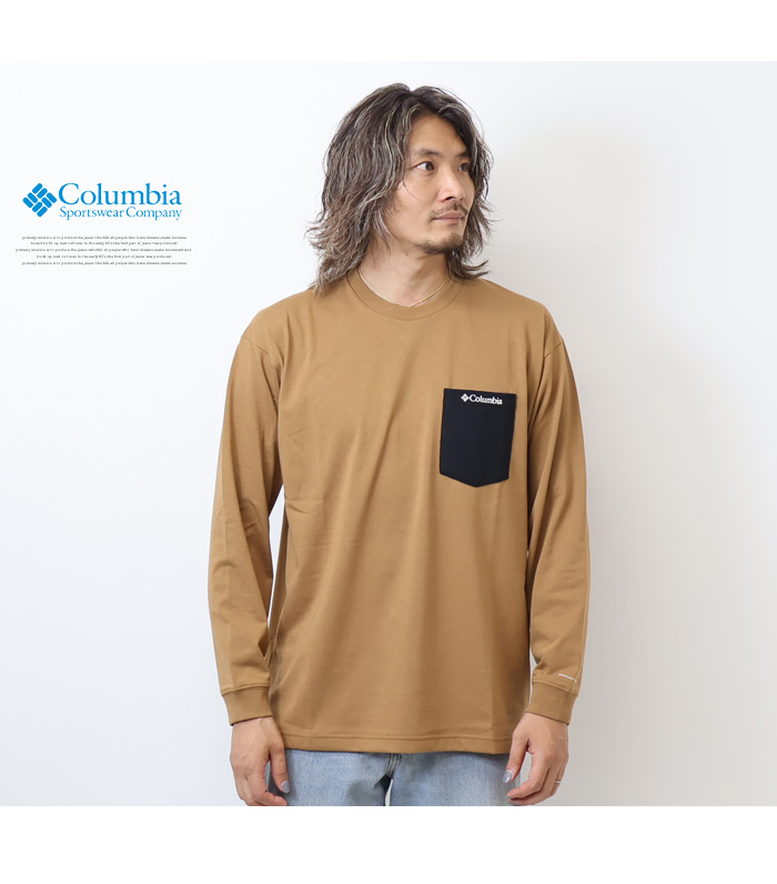 Columbia コロンビア ヤングストリートロングスリーブクルー 胸