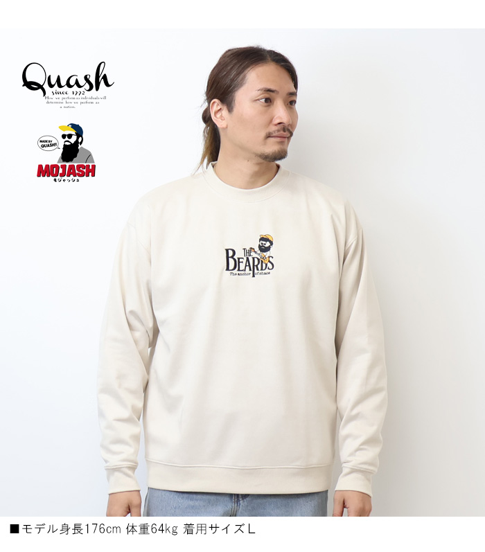 Quash（クアッシュ） MOJASH モジャッシュ ヒゲおじさん OZZY刺繍