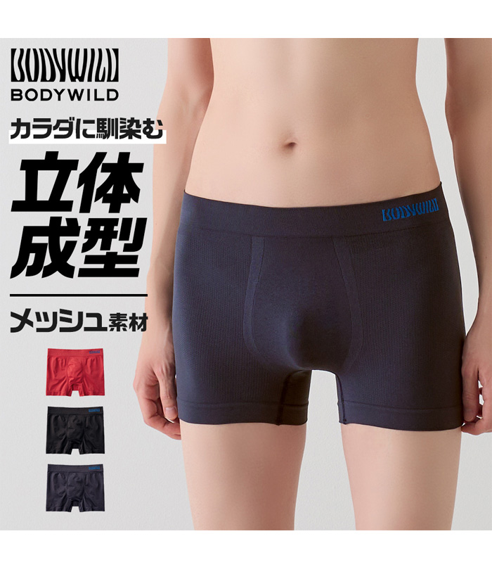 楽天市場】20%OFF GUNZE グンゼ BODY WILD 3D-Boxerシリーズ