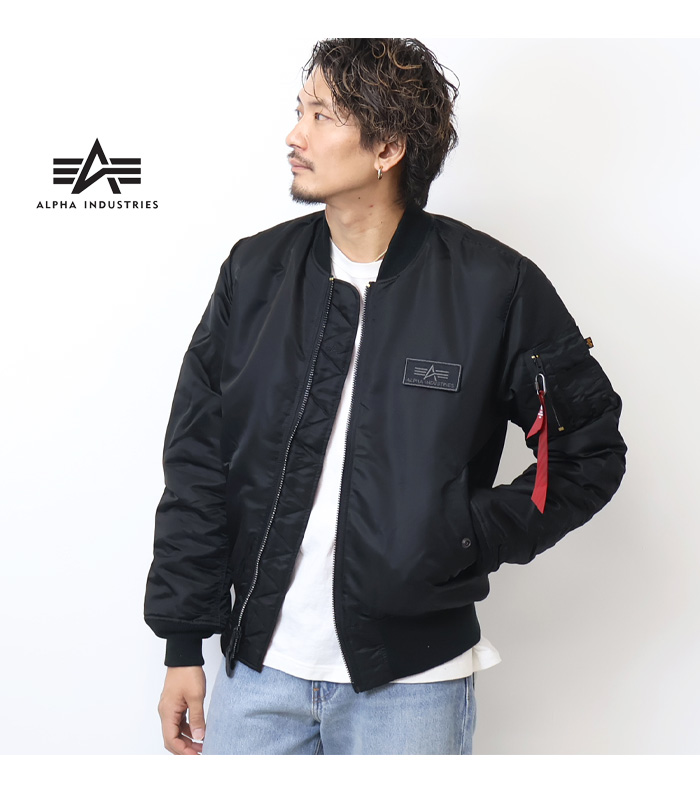 ALPHA INDUSTRIES アルファ インダストリーズ MA-1 ジャケット バック 