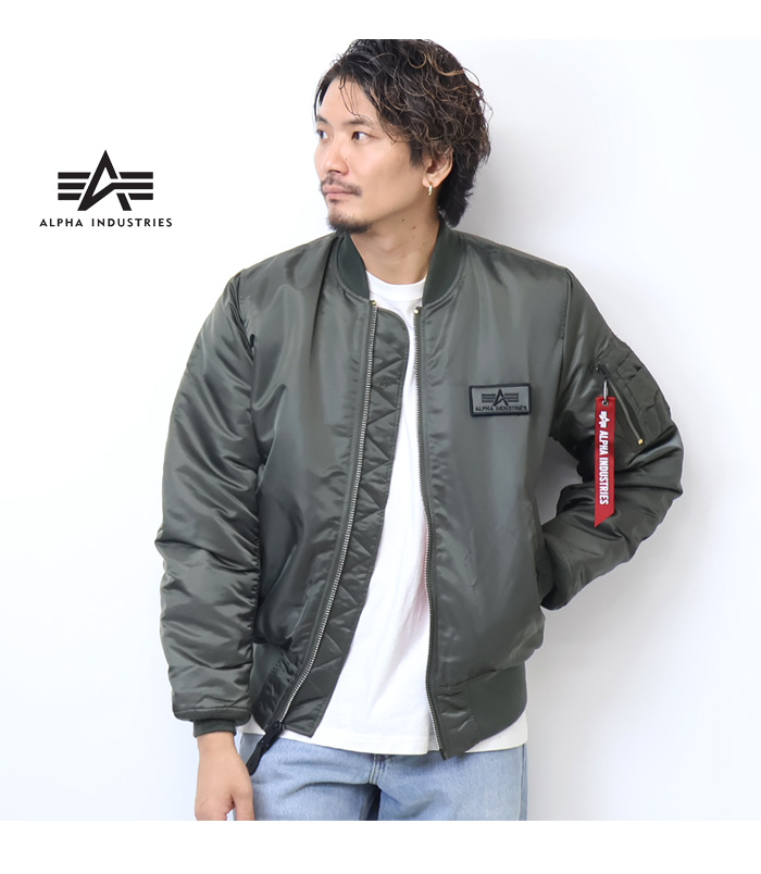 ALPHA INDUSTRIES アルファ インダストリーズ MA-1 ジャケット バック 