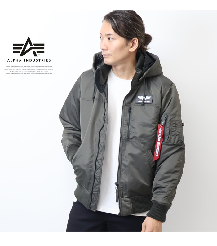 大きいサイズ ALPHA INDUSTRIES アルファ インダストリーズ フーデッド リブジャケット アウター メンズ 秋冬用 ブルゾン  中綿ジャケット 送料無料 TA1716 : bd-ta1716-big : REX ONE - 通販 - Yahoo!ショッピング