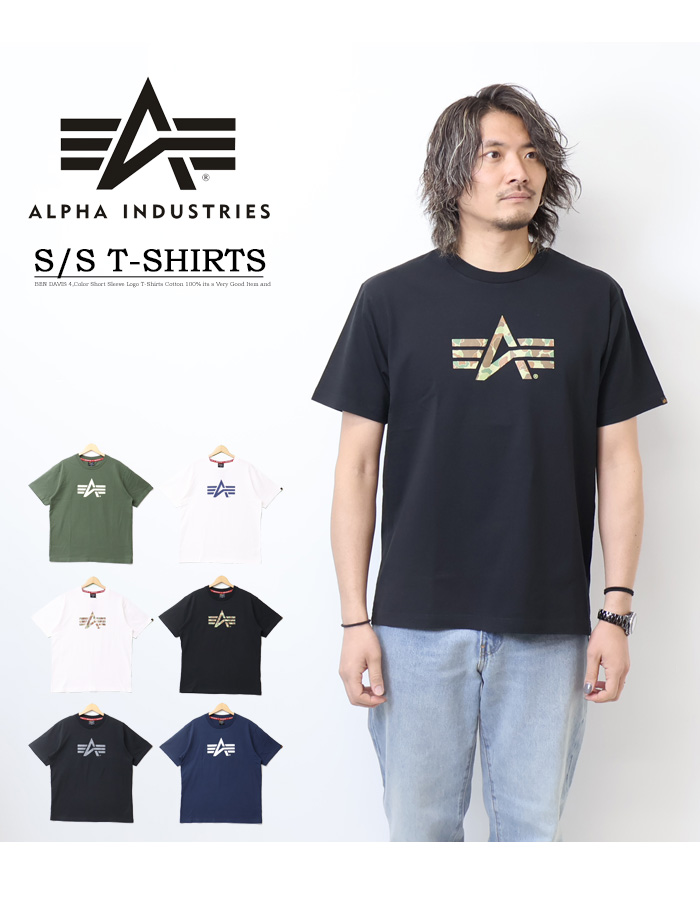 【新品】 アルファ インダストリーズ Tシャツ 白黒2枚 XL Alpha Industries ALPHA INDUSTRIES INC(アルファ