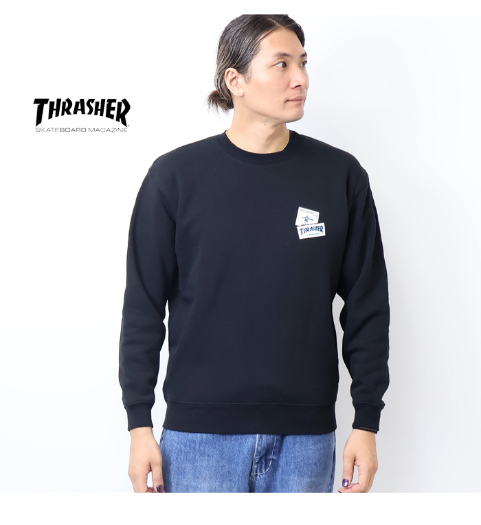 THRASHER スラッシャー マークゴンザレス プリント スウェット