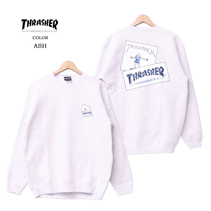 THRASHER スラッシャー マークゴンザレス プリント スウェット