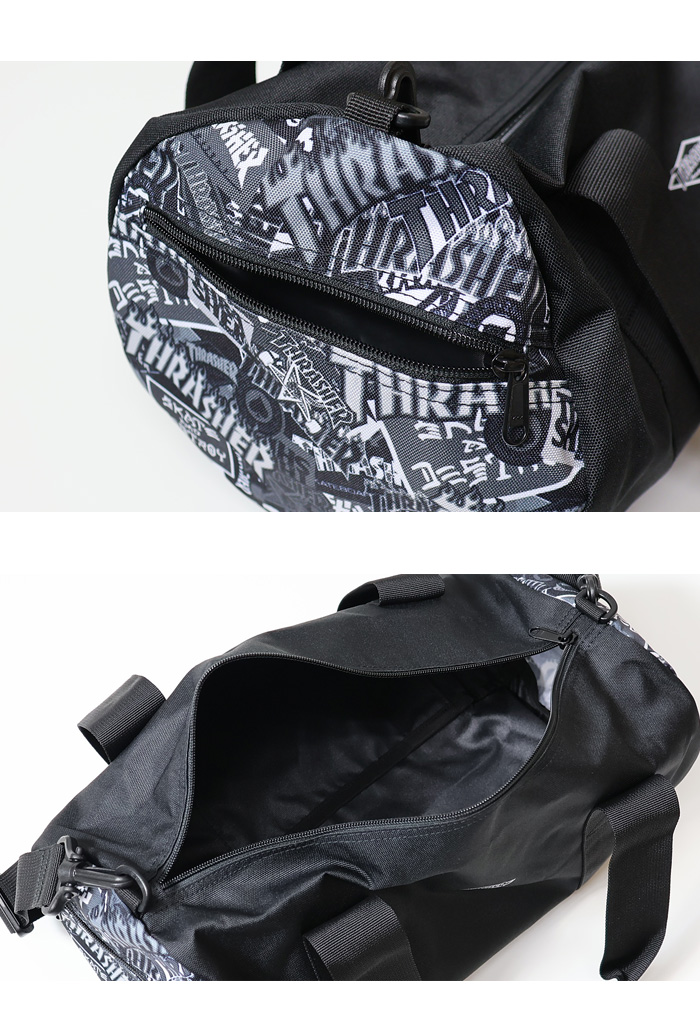 THRASHER スラッシャー ダッフルバッグ ボストンバッグ メンズ