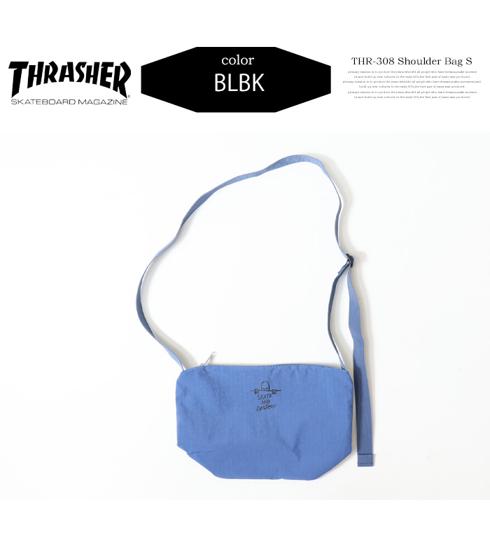 THRASHER スラッシャー ショルダーバッグ S マークゴンザレス