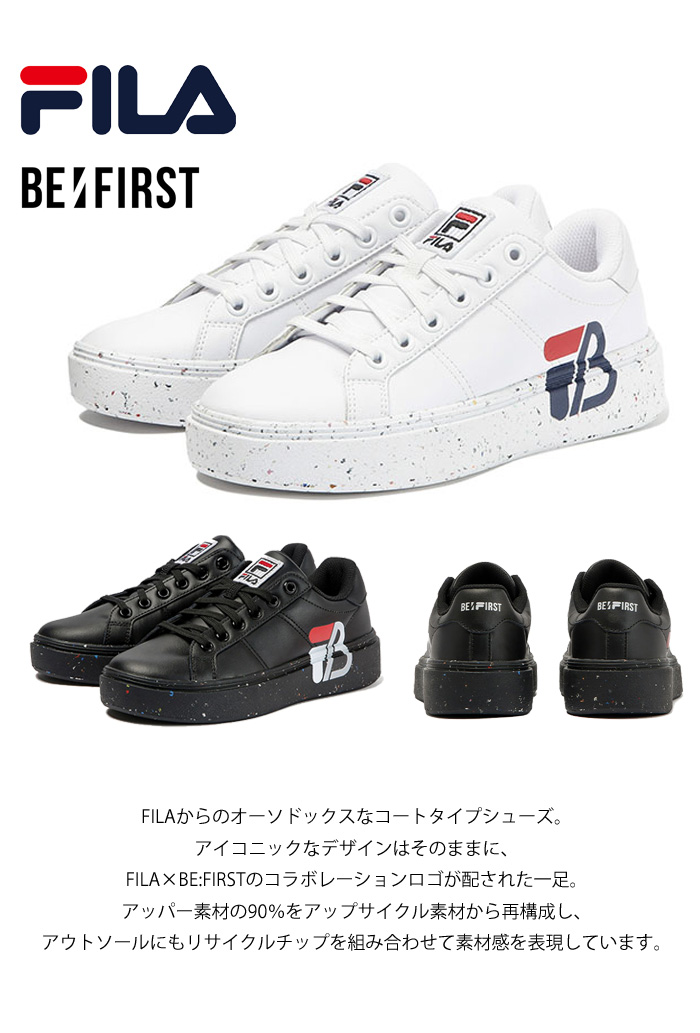 FILA フィラ BE:FIRST ビーファースト コラボスニーカー FILA UNION