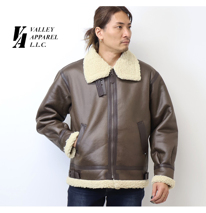 VALLEY APPAREL L.L.C. バレイアパレル B-3 フェイクムートン
