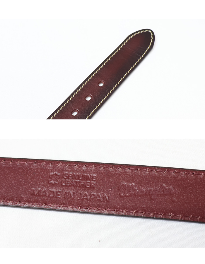 Wrangler（ラングラー） WR3535 ステッチ ぼかし加工 レザーベルト