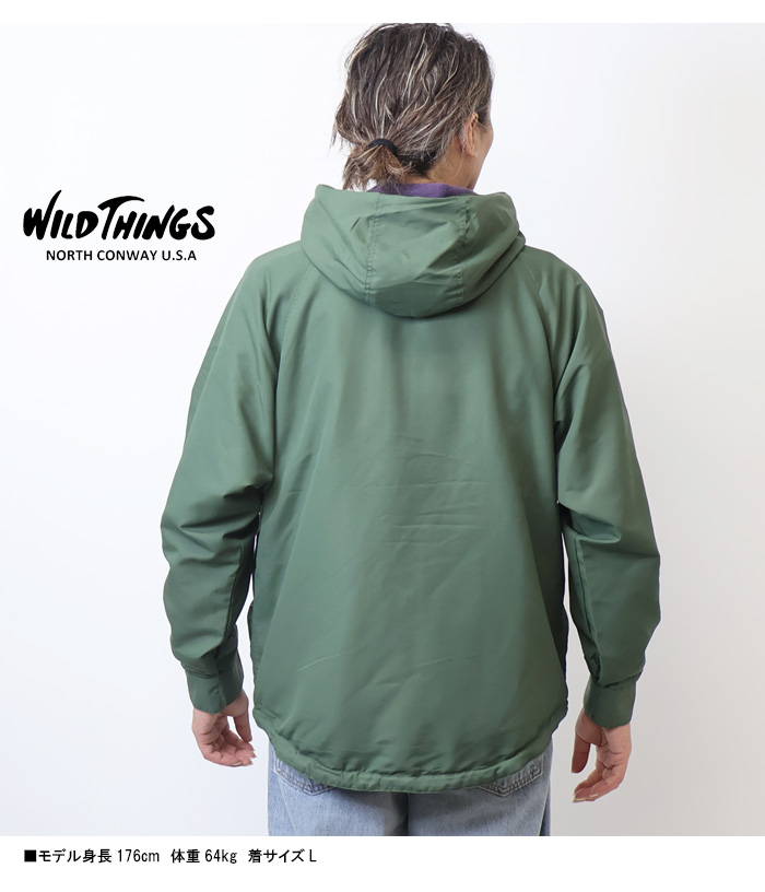 WILD THINGS ワイルドシングス サプレックス デナリ フリースライニング マウンテンパーカー マンパ アウター メンズ 送料無料  WT24131AD