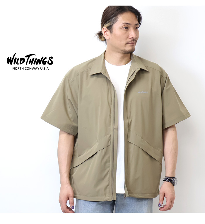 WILD THINGS ワイルドシングス デナリショートスリーブシャツ