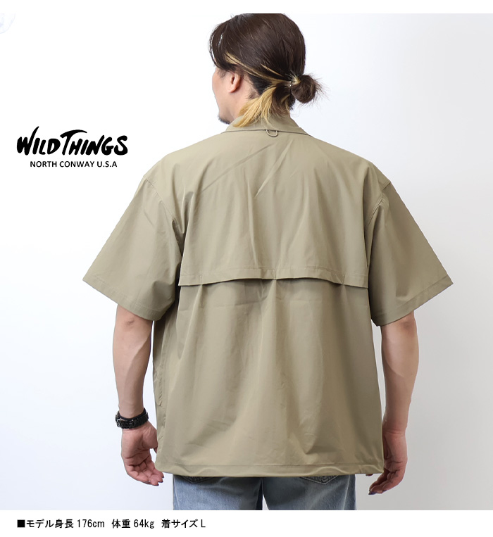 WILD THINGS ワイルドシングス デナリショートスリーブシャツ