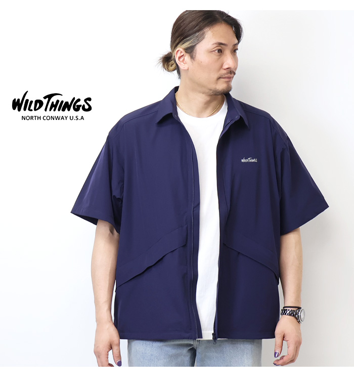 最新人気 WILD THINGS ワイルドシングス デナリショートスリーブシャツ トップス