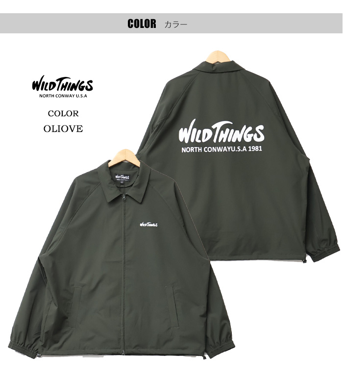 WILD THINGS ワイルドシングス バックロゴスウィングトップ WILD THINGS ワイルドシングス バックロゴスウィングトップ