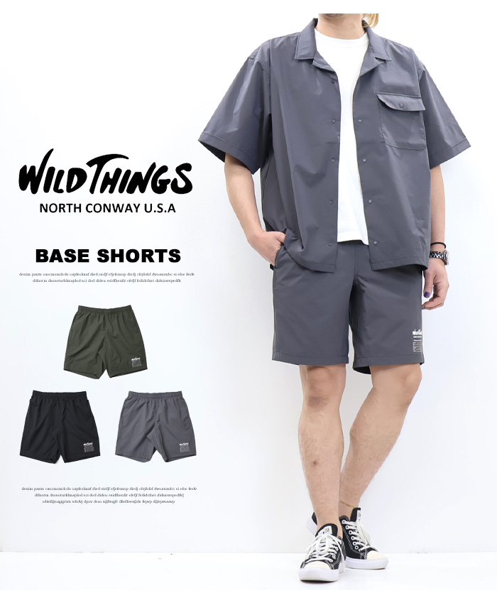 WILD THINGS ワイルドシングス ベースショーツ ハーフパンツ