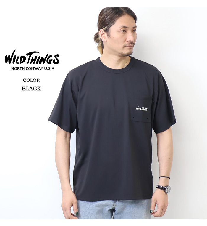 WILD THINGS ワイルドシングス ドライマジック 胸ポケット 半袖T