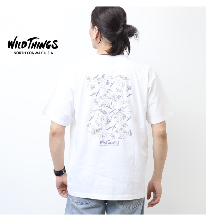 WILD THINGS（ワイルドシングス） 80'S CLIMBER TEE 半袖Tシャツ 半T