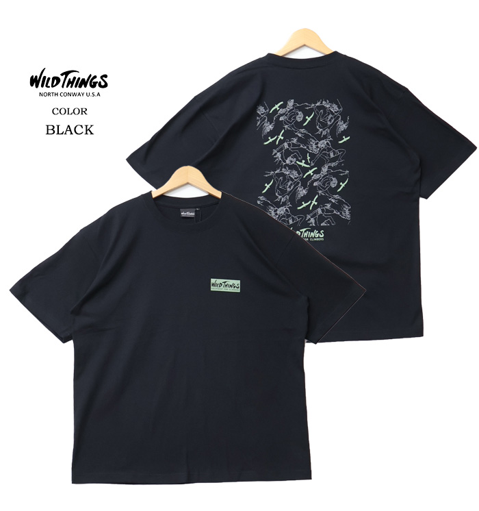 WILD THINGS（ワイルドシングス） 80'S CLIMBER TEE 半袖Tシャツ 半T