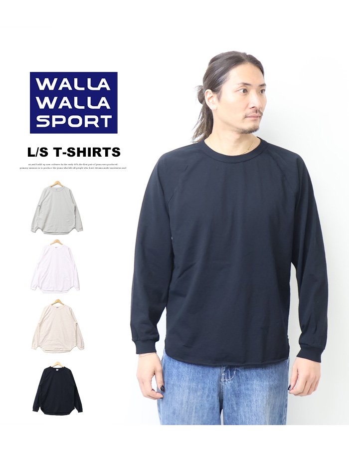 WALLA WALLA SPORT（ワラワラスポーツ） ロングスリーブ ベースボールT
