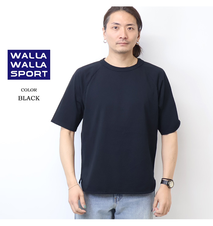 WALLA WALLA SPORT（ワラワラスポーツ） ハーフスリーブ ベースボールT