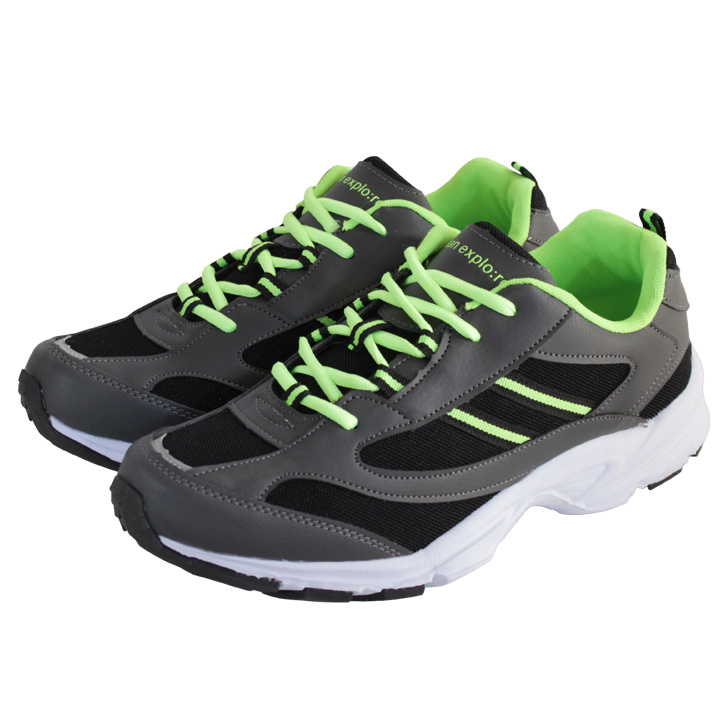 メンズ 撥水スポーツシューズ スニーカー 靴 カジュアル 運動 ウォーキング 軽量設計 紐靴 レースアップ ローカット |  | 01