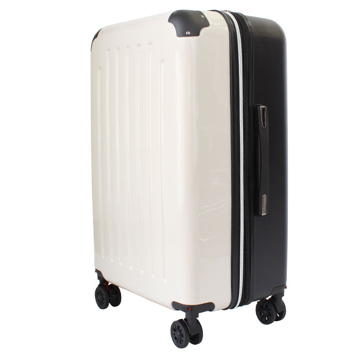 スーツケース 8輪 双輪 多機能 ダイヤルロック式TSA 拡張機能 ABS ポリカーボネート ファスナー LM 5泊 6泊 7泊 |  | 02