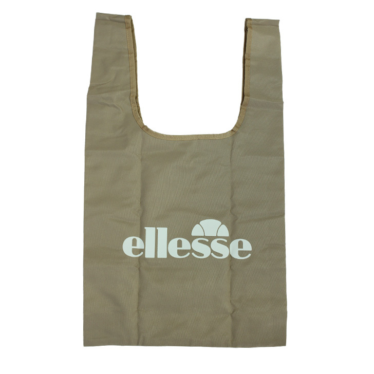 ellesse エレッセ エコバッグ ショッピングバッグ レジ袋 コンパクト 折りたたみ 携帯 シンプル 男女兼用