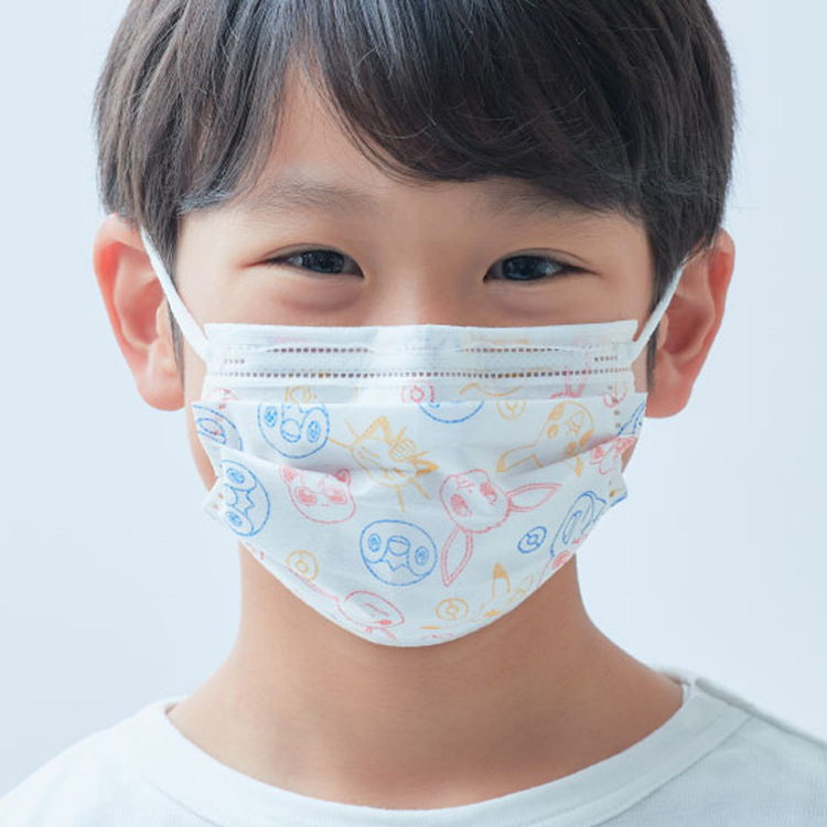 メディコム ポケットモンスター キッズマスク 個包装 30枚 子供用  