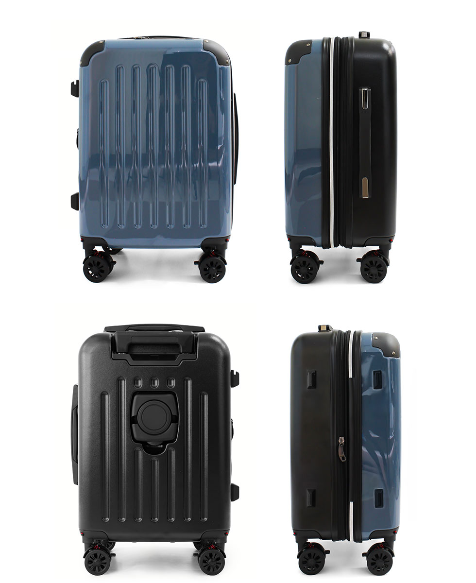 スーツケース 8輪 双輪 多機能 ダイヤルロック式TSA ABS