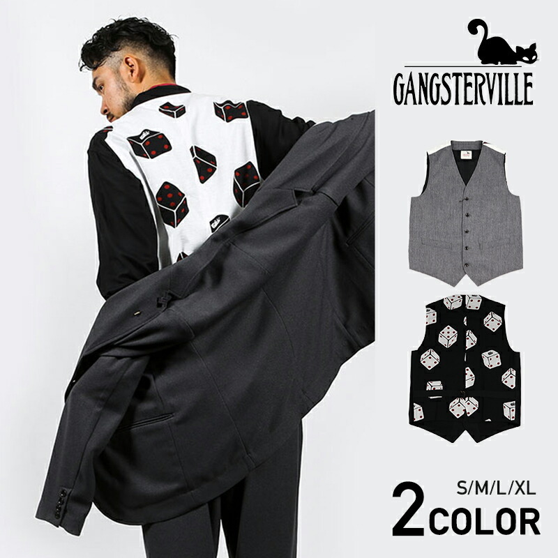 ギャングスタービル ベスト GANGSTERVILLE TUMBLING DICE - VEST 