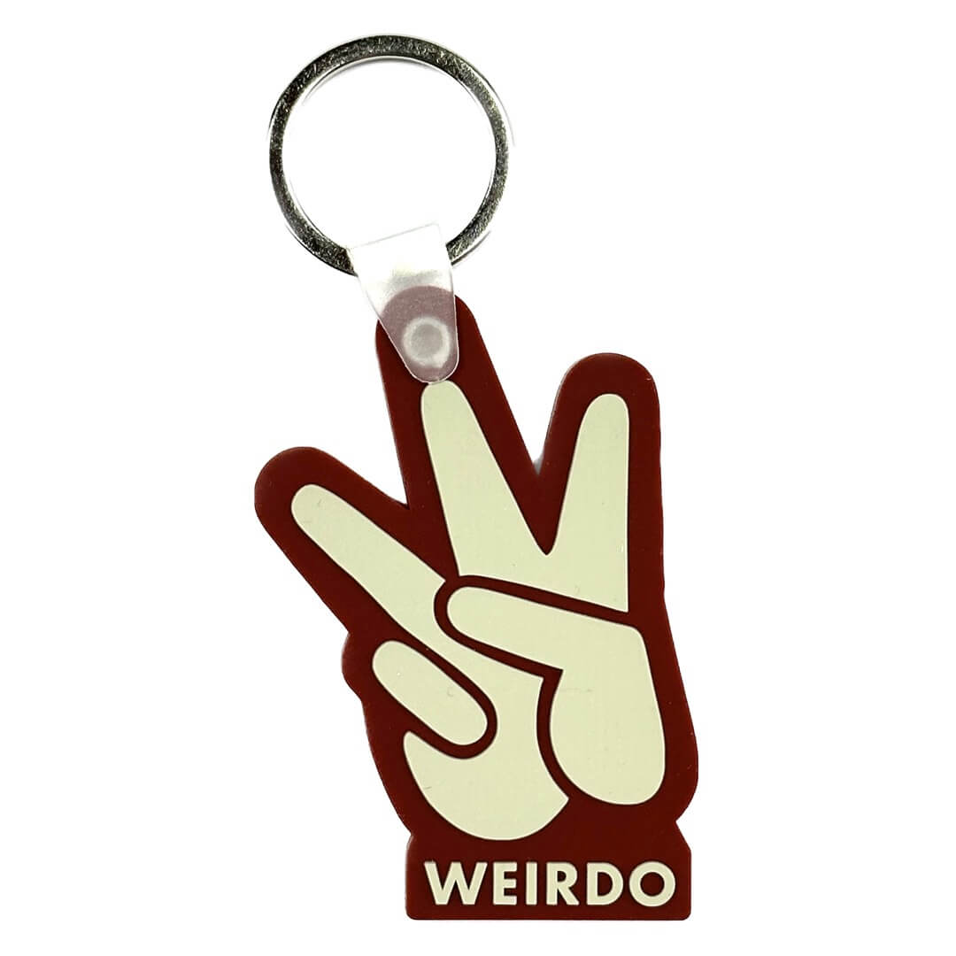 WEIRDO ウィアード ラバー キーチェーン 3000MILE - KEYCHAIN