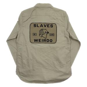 ウィアード ワークシャツ 長袖 メンズ WEIRDO SLAVES - L/S WORK SHIRT...
