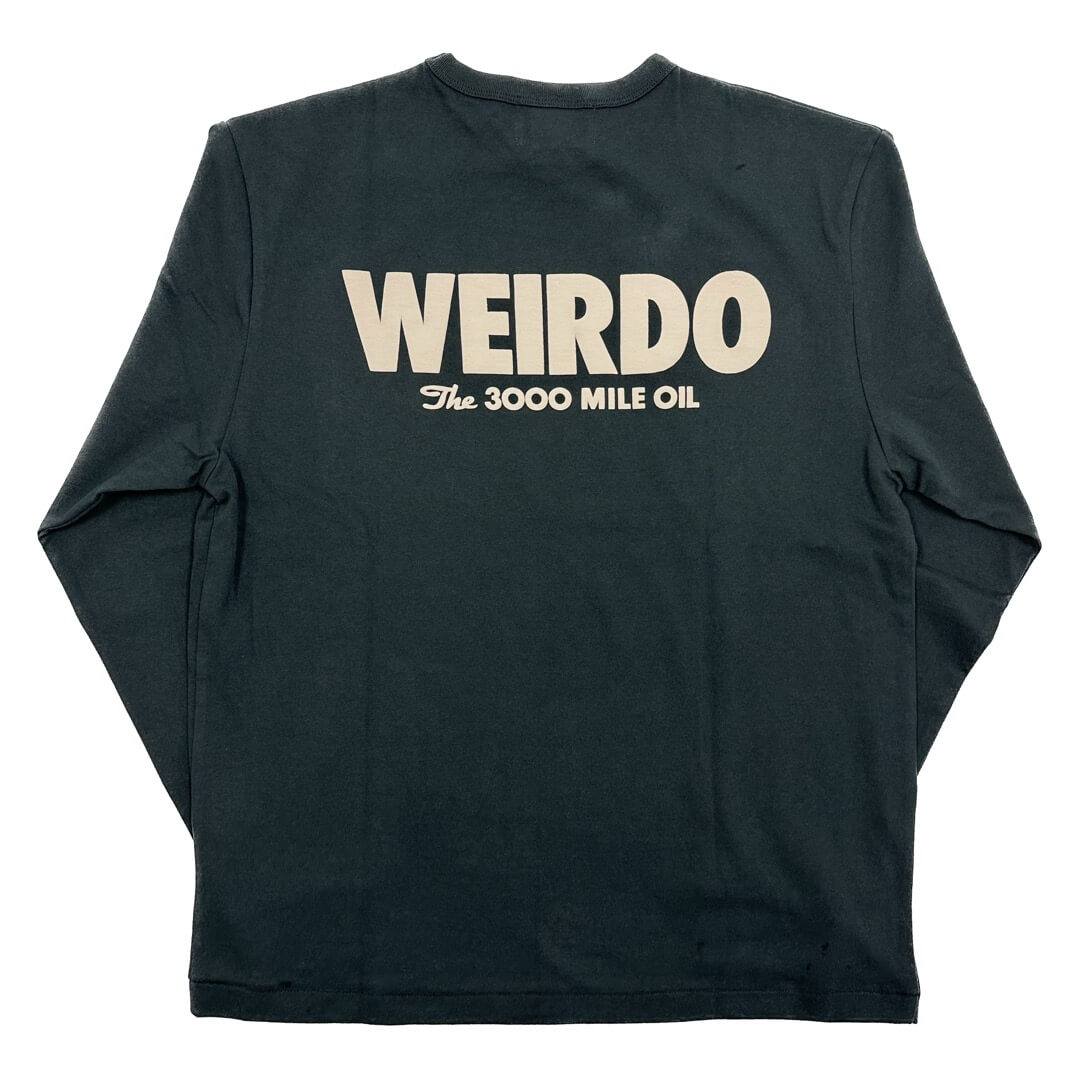 ウィアード クルーネック ポケット 長袖 Tシャツ ロンT メンズ WEIRDO 3000MILE - L/S T-SHIRTS GLADHAND グラッドハンド GANGSTERVILLE ギャングスタービル｜rezar｜05