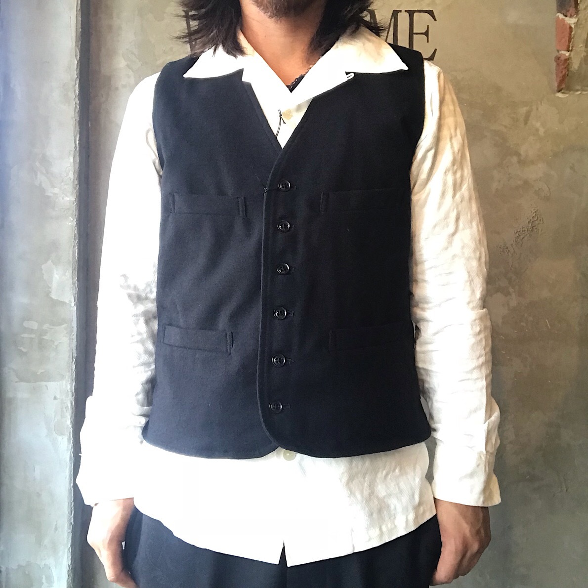 GANGSTERVILLE SPEAKEASY - VEST (BROWN) ギャングスタービル