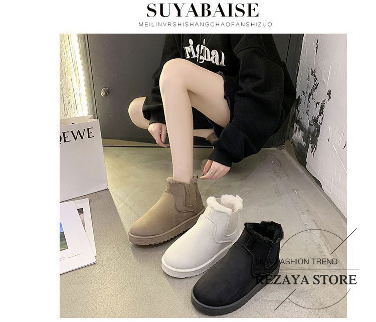 ムートンブーツ ショートブーツ レディース 冬靴 防滑 おしゃれ ふわふわ オシャレ 軽量 美脚 暖かい 予約販売品