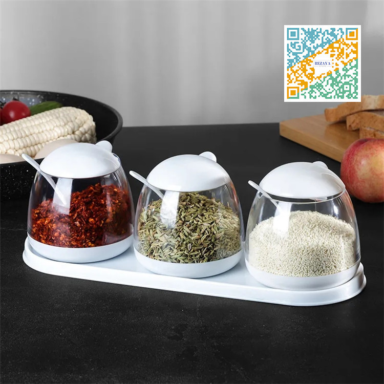 調味料入れ シンプル 調味料収納ケース 砂糖 塩 計量スプーン付き 容器 ケース 調味料容器 胡椒 香辛料 年末のプロモーション特価