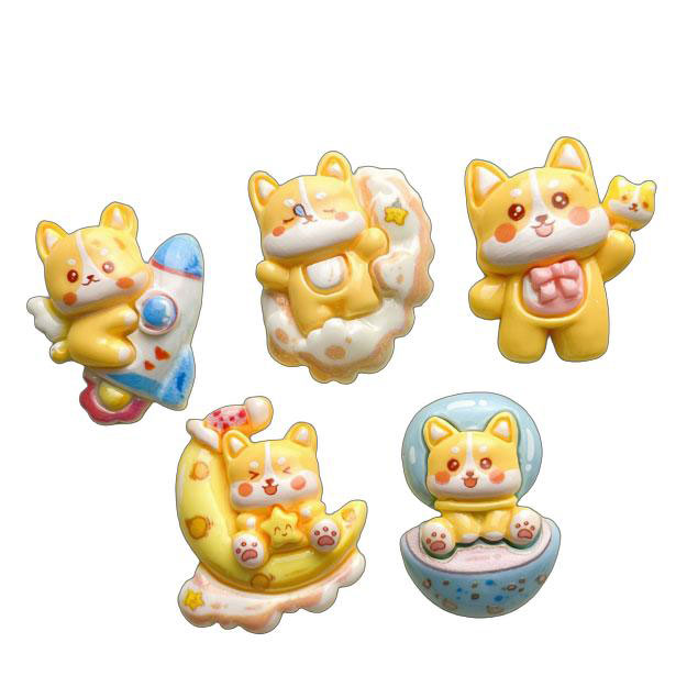 リボンアクセサリー 貼付けパーツ