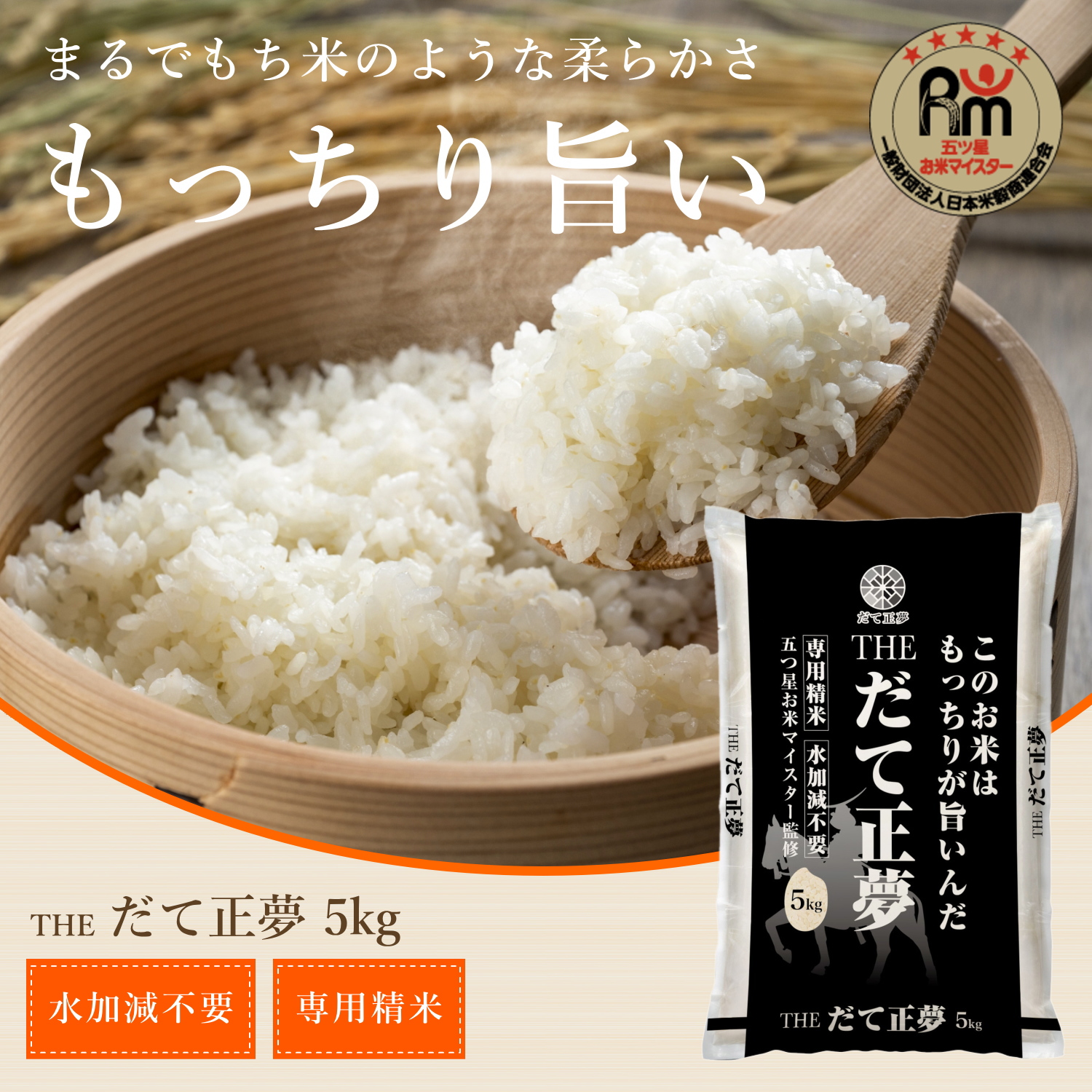 白米 5kg 令和5年 宮城県産 だて正夢 送料無料 宮城県 米 お米