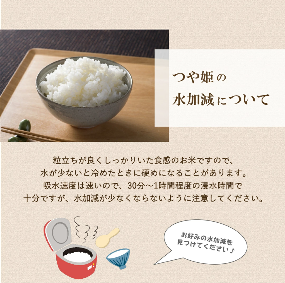 無洗米 新米 10kg 令和7年 宮城県産 つや姫 送料無料 5kg×2袋 : Rice