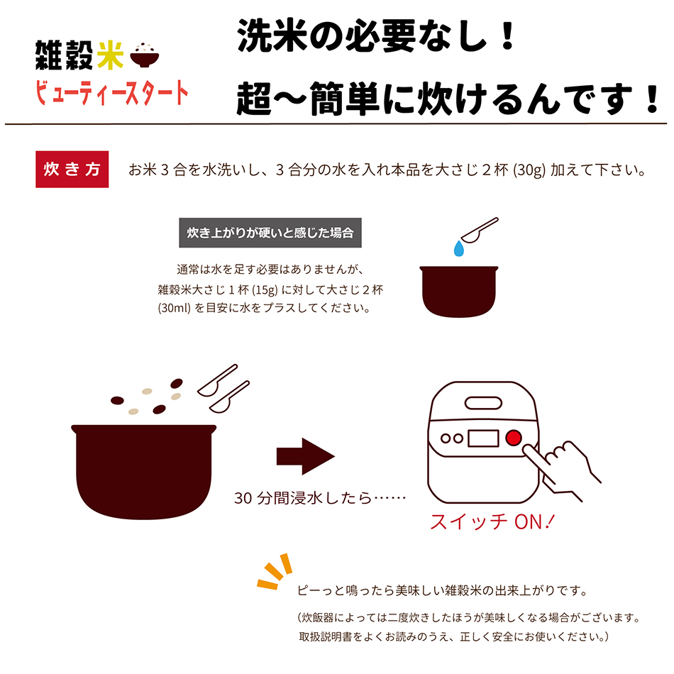 炊き方
