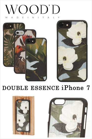 ウッド Wood'd iPhoneケース Real wood Snap-on covers DOUBLE ESSENCE