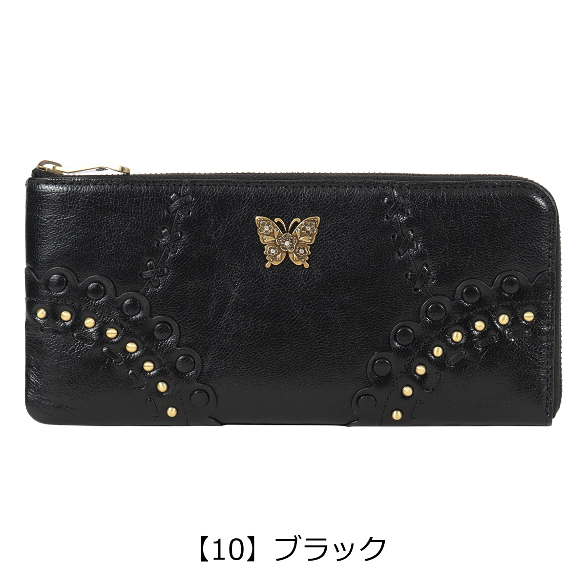 ANNA SUI（アナスイ） 長財布 L字ファスナー マチルダ レディース