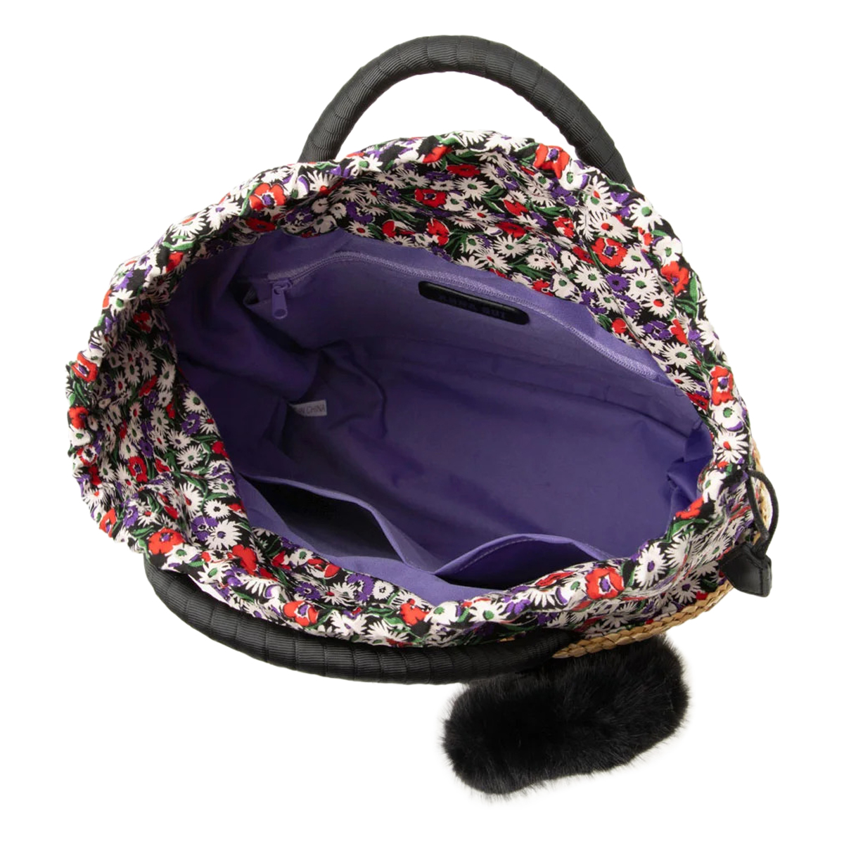ANNA SUI（アナスイ） かごバッグ 猫 ねこ TITIプランク レディース