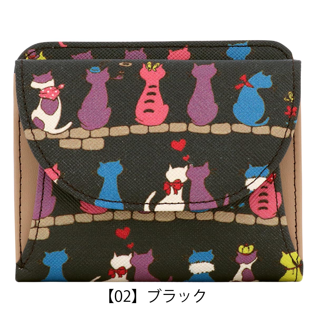 Arukan（アルカン） 二つ折り財布 レディース 日本製 本革 牛革 1316