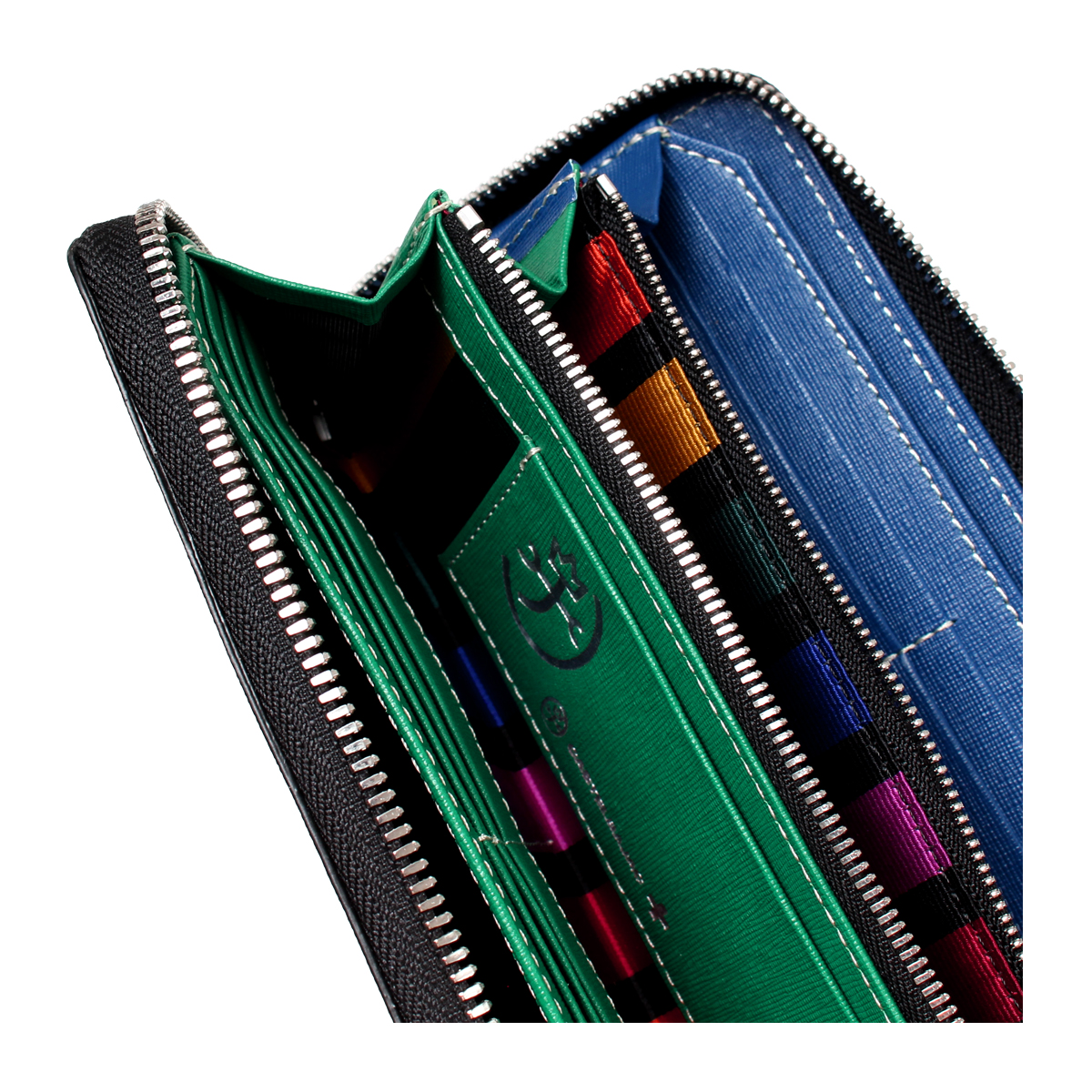 CASTELBAJAC（カステルバジャック） 長財布 ラウンドファスナー 本革