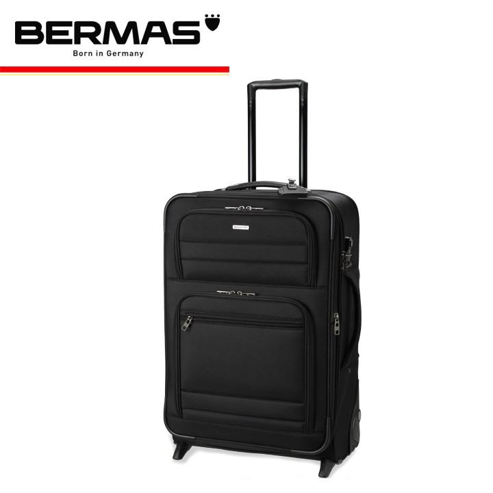 バーマス スーツケース 2輪 縦型 ファンクションギアプラス 55L 63cm 5.3kg 60425 拡張 1年保証 ソフト ファスナー  TSAロック搭載