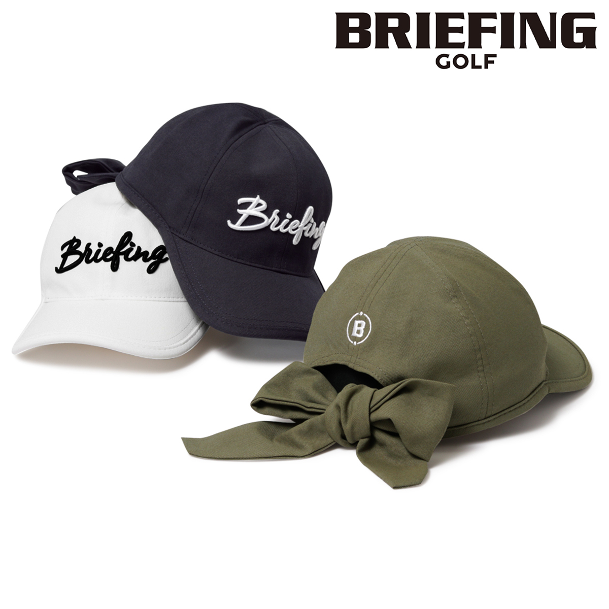 BRIEFING GOLF ブリーフィング ゴルフ キャップ 帽子 サイズ調整