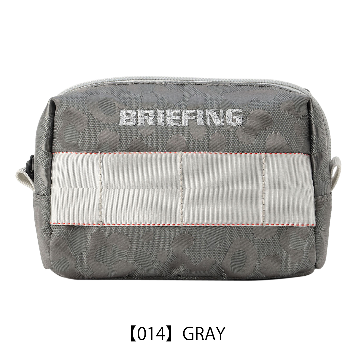 BRIEFING（ブリーフィング） ゴルフ ポーチ レオパードジャガード