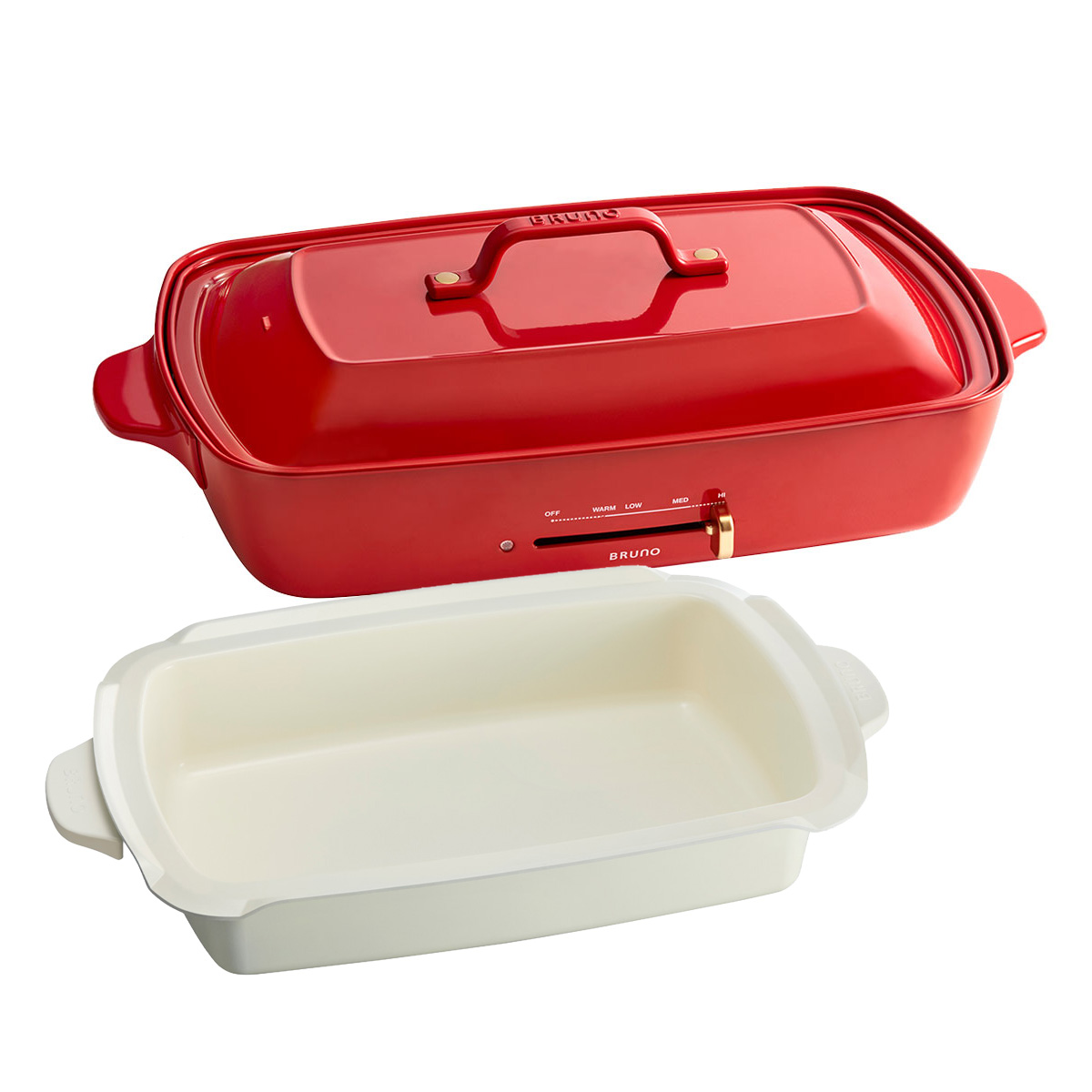 BRUNO（ブルーノ） ホットプレート グランデ 深鍋 セット BOE026